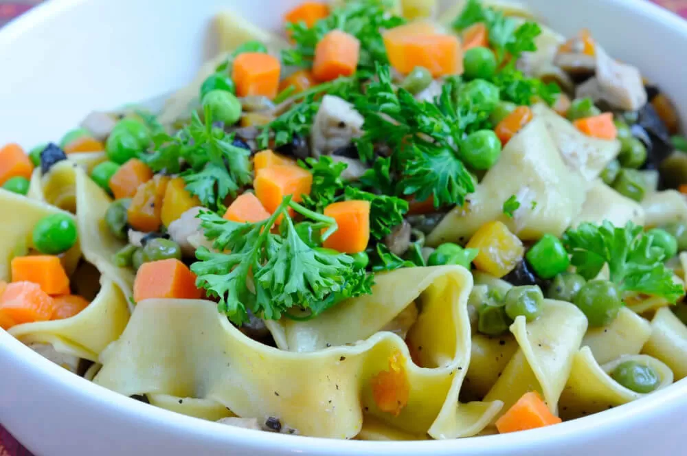 Chicken Noodle Skillet | Shake That Weight