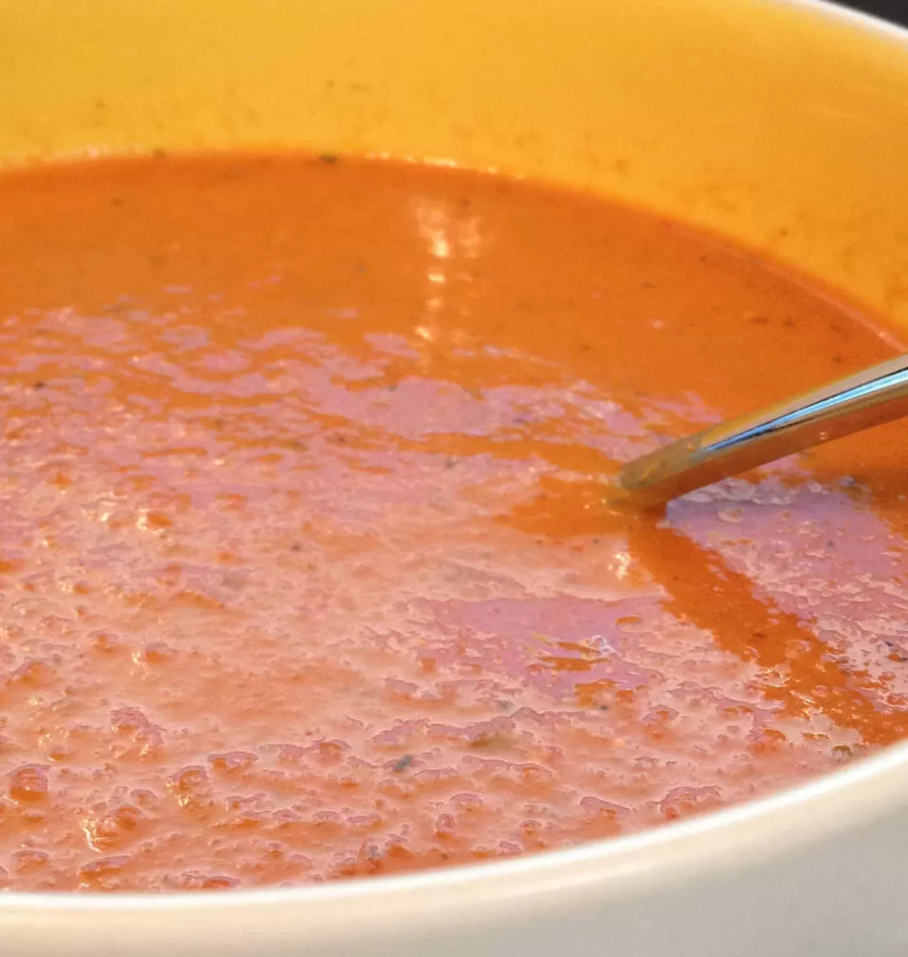 Tomato Basil Cream Soup | Shake That Weight
