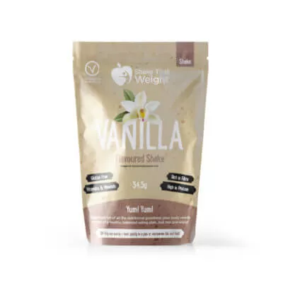 vanilla diet protein shake packaging