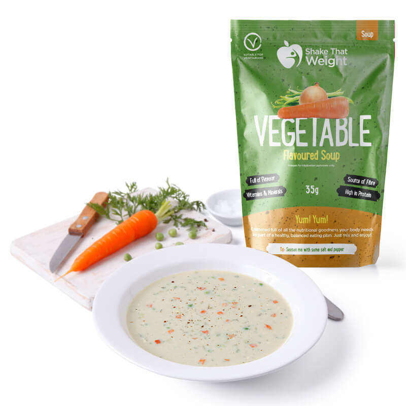 Vegetable Soup (Only 136 kcals) Shake That Weight