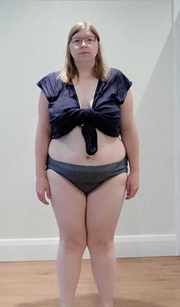 Claire after losing 3 stone with Shake That Weight