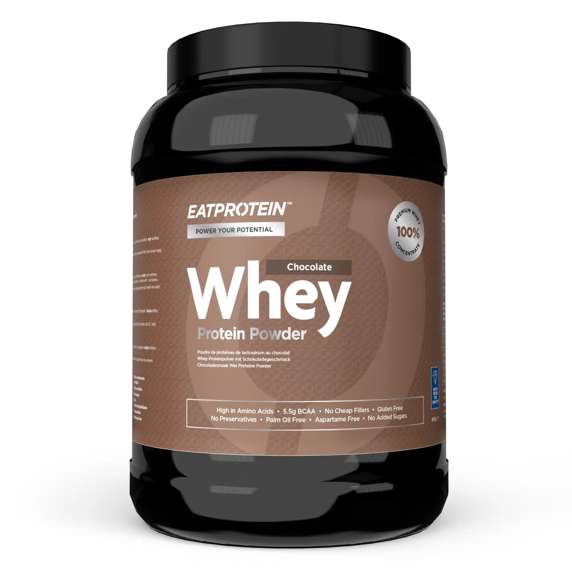 EatProtein® Chocolate Flavour Whey Protein (907g / 30x Servings