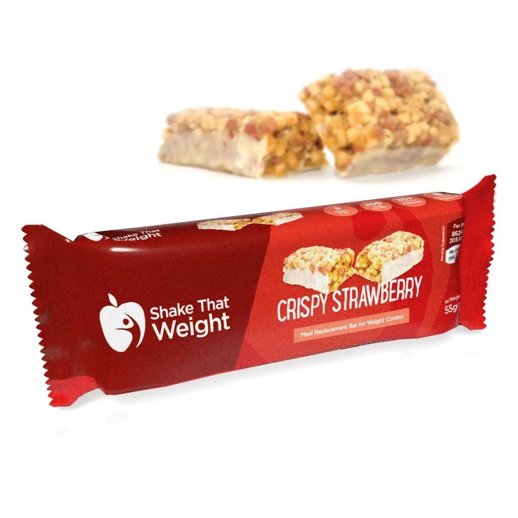 Crispy Strawberry Bars 21 Meals (BBF End 04/23) Shake That Weight