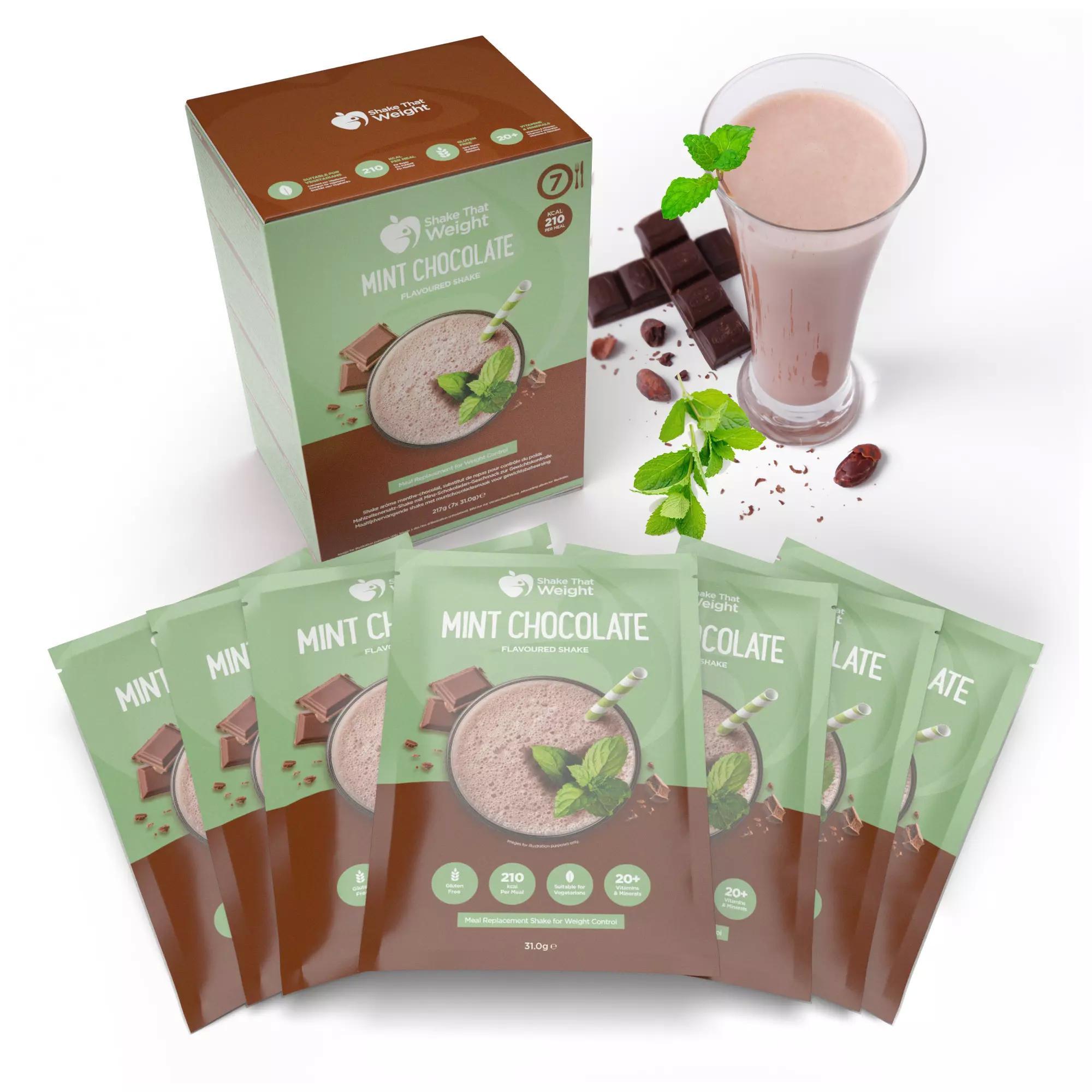 Chocolate Mint Diet Protein Shake 100 Nutrition Shake That Weight