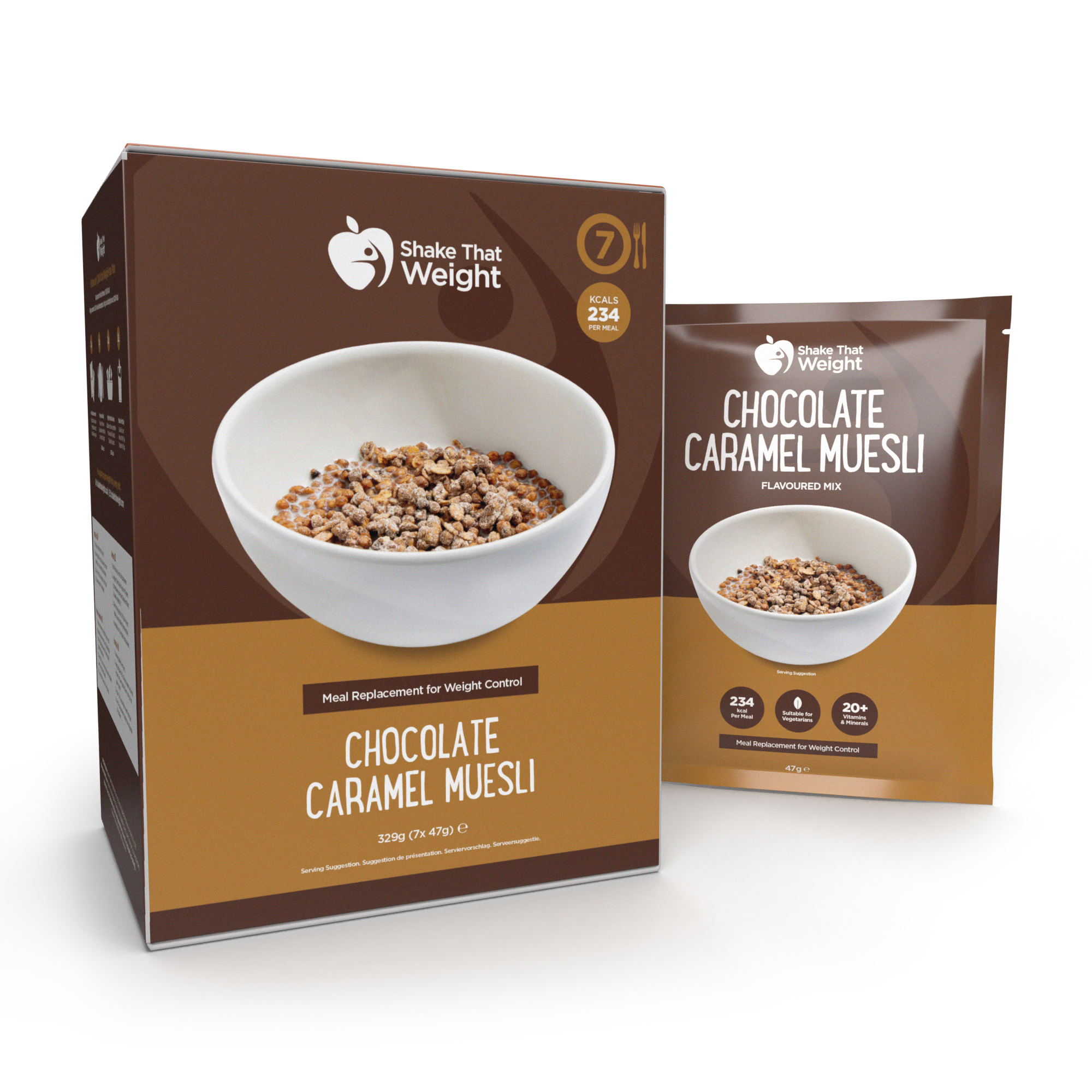 Chocolate Caramel Muesli - 7 Meals