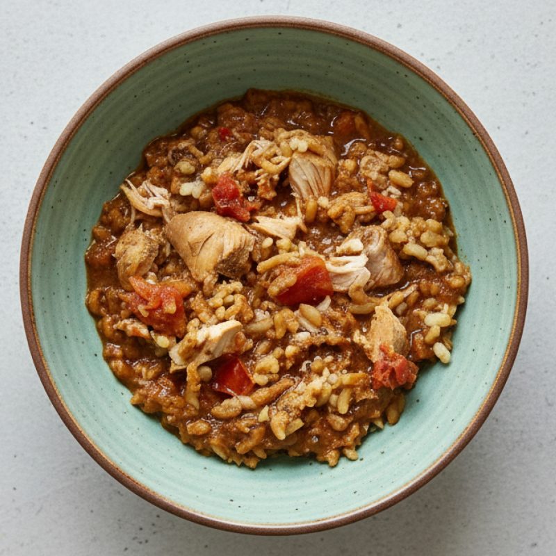 Chicken Curry with Brown Rice
