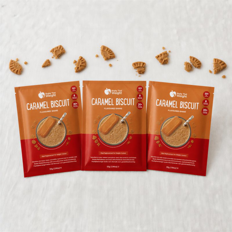 Caramel Biscuit Shakes - 10 Meals