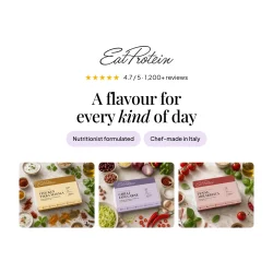 The EatProtein ready meal range — chicken tikka masala, chilli con carne and penne arrabbiata — nutritionist formulated and chef-made in Italy