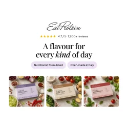 The EatProtein ready meal range — chilli con carne, Italian beef stew and penne arrabbiata — nutritionist formulated and chef-made in Italy
