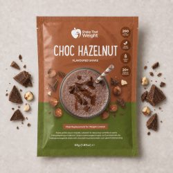 Shake That Weight choc hazelnut flavoured meal replacement shake sachet, 53g, 200 kcal per meal