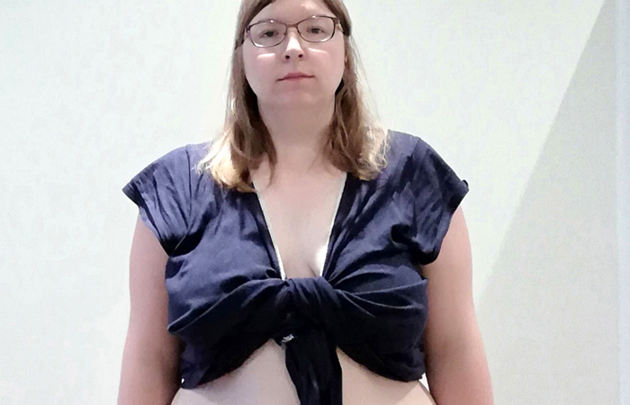 Claire after losing 19kg with Shake That Weight