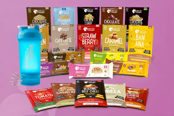 Shake That Weight new starter bundle of meal replacement products