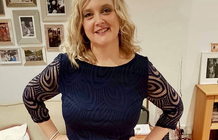 Mandy after losing 22kg with Shake That Weight