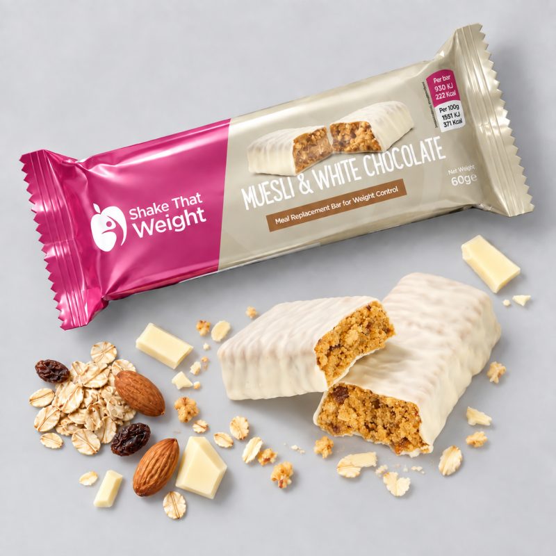 Muesli and White Choc Meal Bar