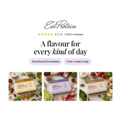The EatProtein ready meal range — chicken tikka masala, chilli con carne and Italian beef stew — nutritionist formulated and chef-made in Italy