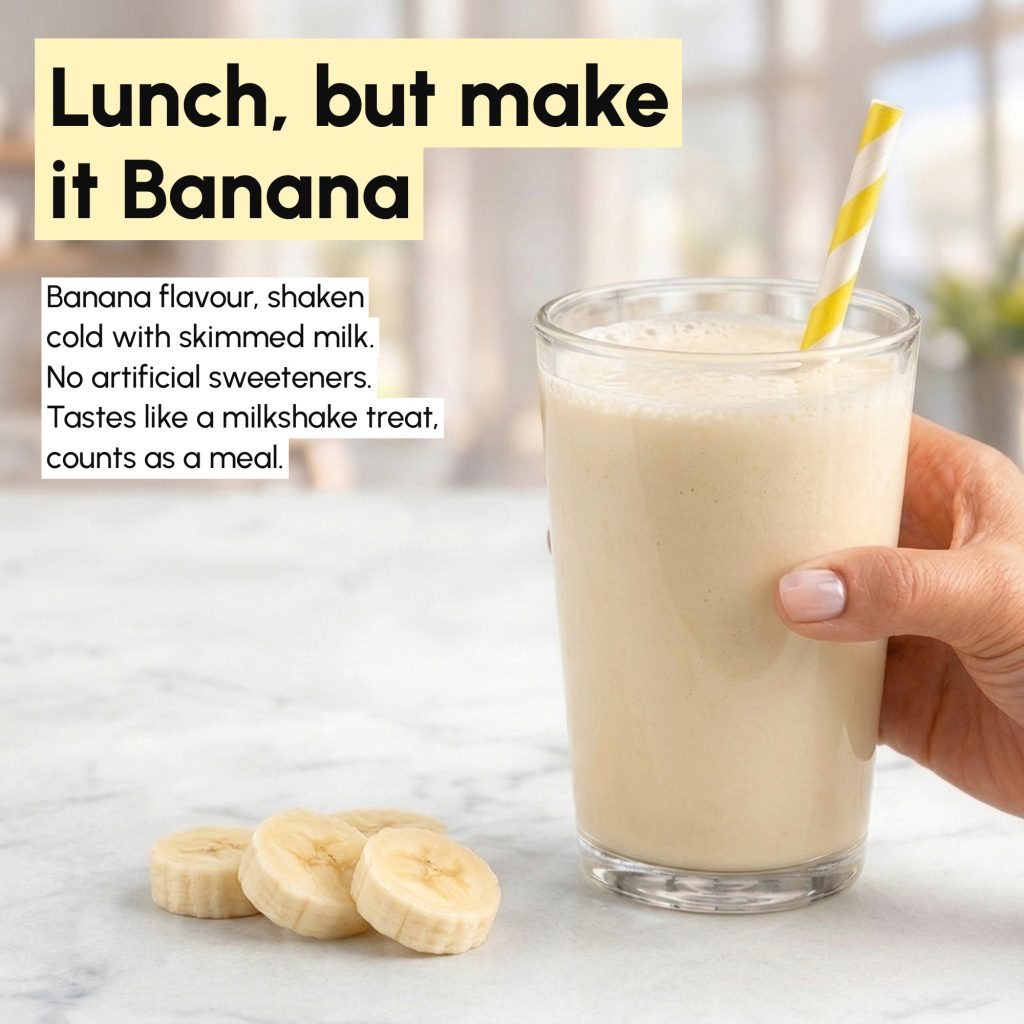 Banana meal replacement shakes, 10 meal pack - image PT01