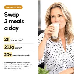 Banana meal replacement shakes, 10 meal pack - image PT02