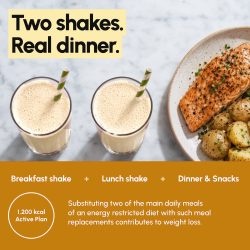 Banana meal replacement shakes, 10 meal pack - image PT03