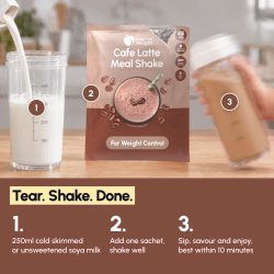 Cafe meal replacement shakes, 10 meal pack - image PT04