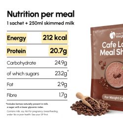 Cafe meal replacement shakes, 10 meal pack - image PT07