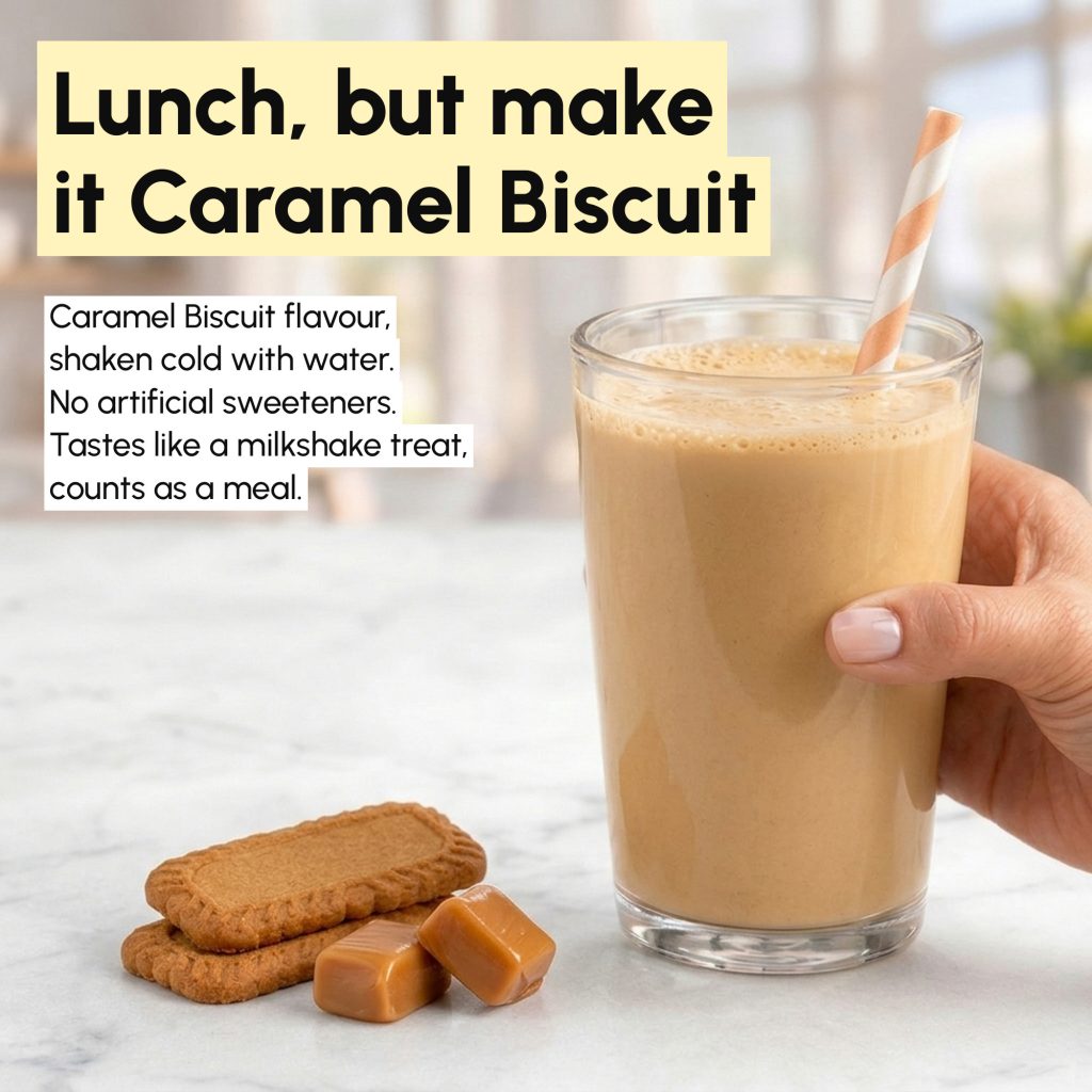 Caramel meal replacement shakes, 10 meal pack - image PT01
