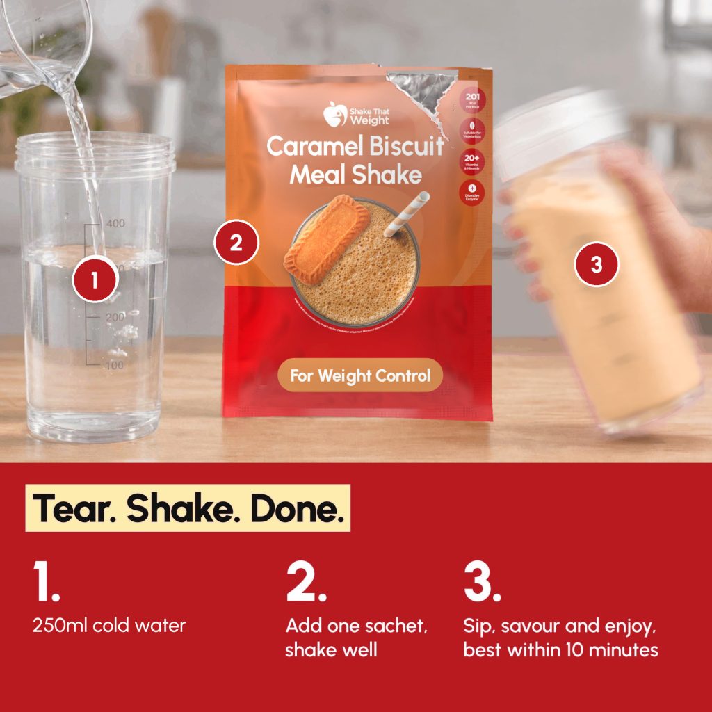 Caramel meal replacement shakes, 10 meal pack - image PT04