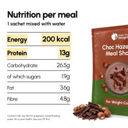 Chocolate meal replacement shakes, 10 meal pack - image PT07