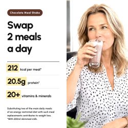 Chocolate meal replacement shakes, 10 meal pack - image PT02