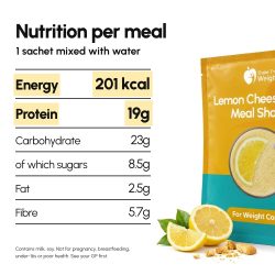Lemon meal replacement shakes, 10 meal pack - image PT07
