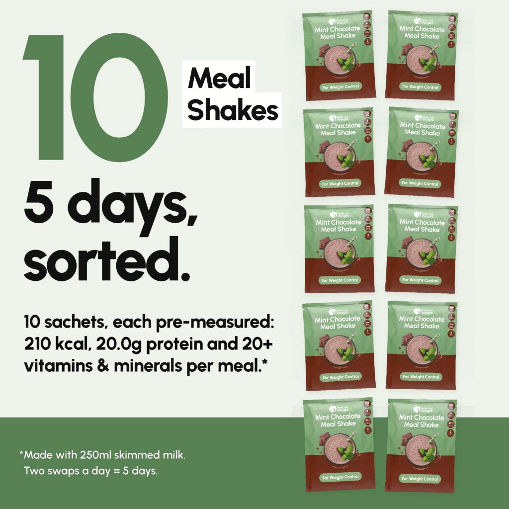 Mint meal replacement shakes, 10 meal pack - image PT06