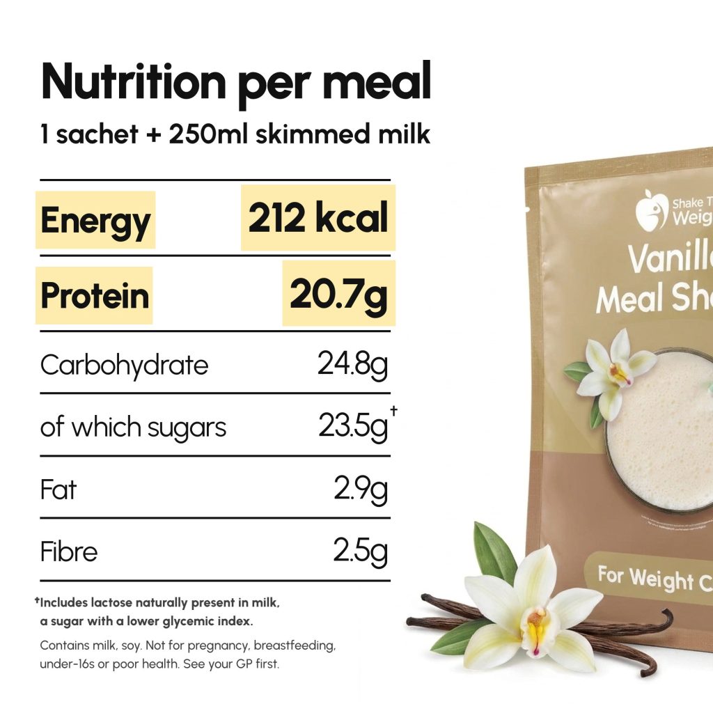 Vanilla meal replacement shakes, 10 meal pack - image PT07
