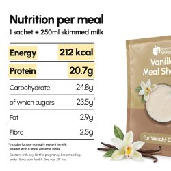 Vanilla meal replacement shakes, 10 meal pack - image PT07